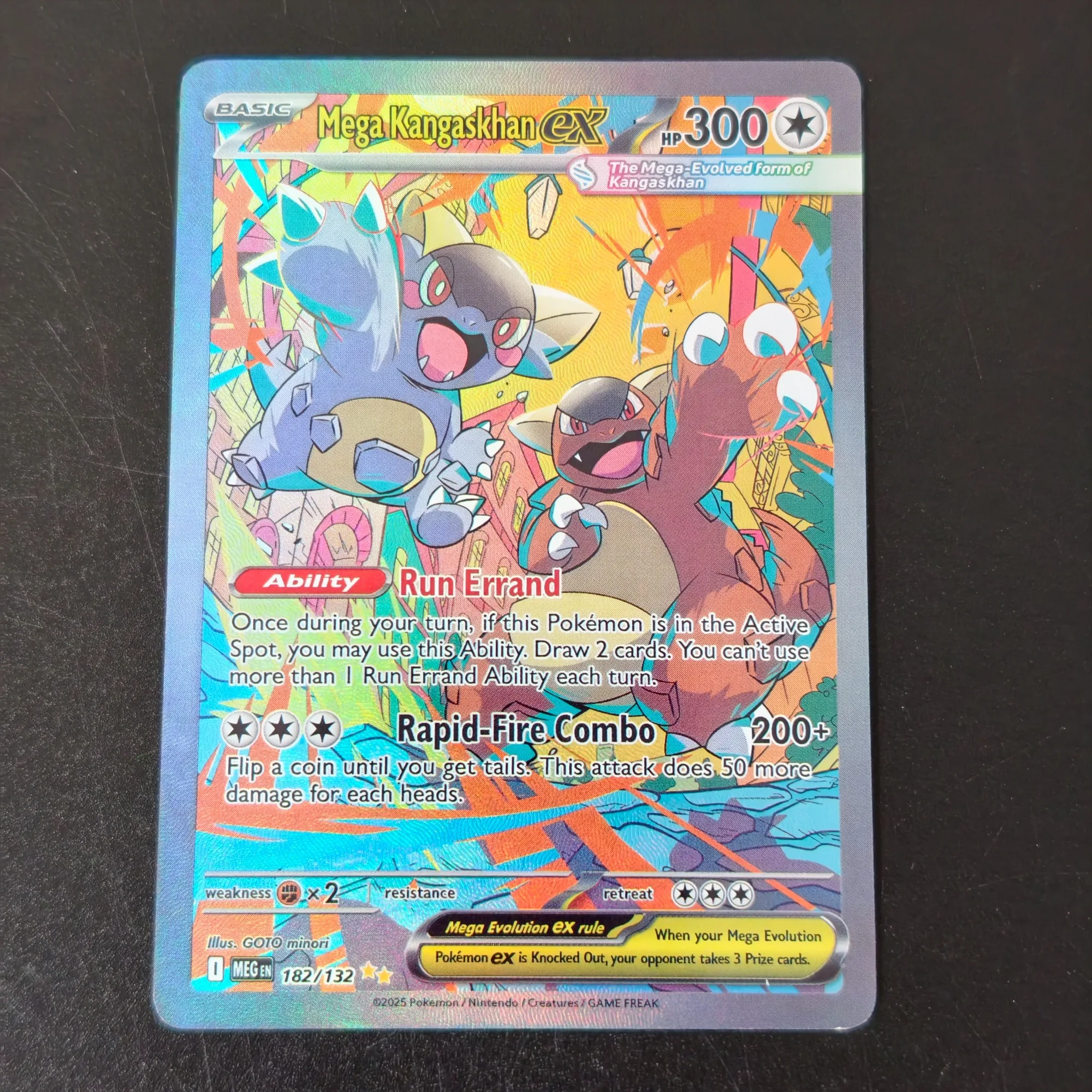 Фото Коллекционные карты Proxy TCG Pokemon Mega Evolution ex SAR Full Art Holo: Мега Венузавр, Гардевуар, Лукарио, Кангаскан (Аниме-коллекция) №2