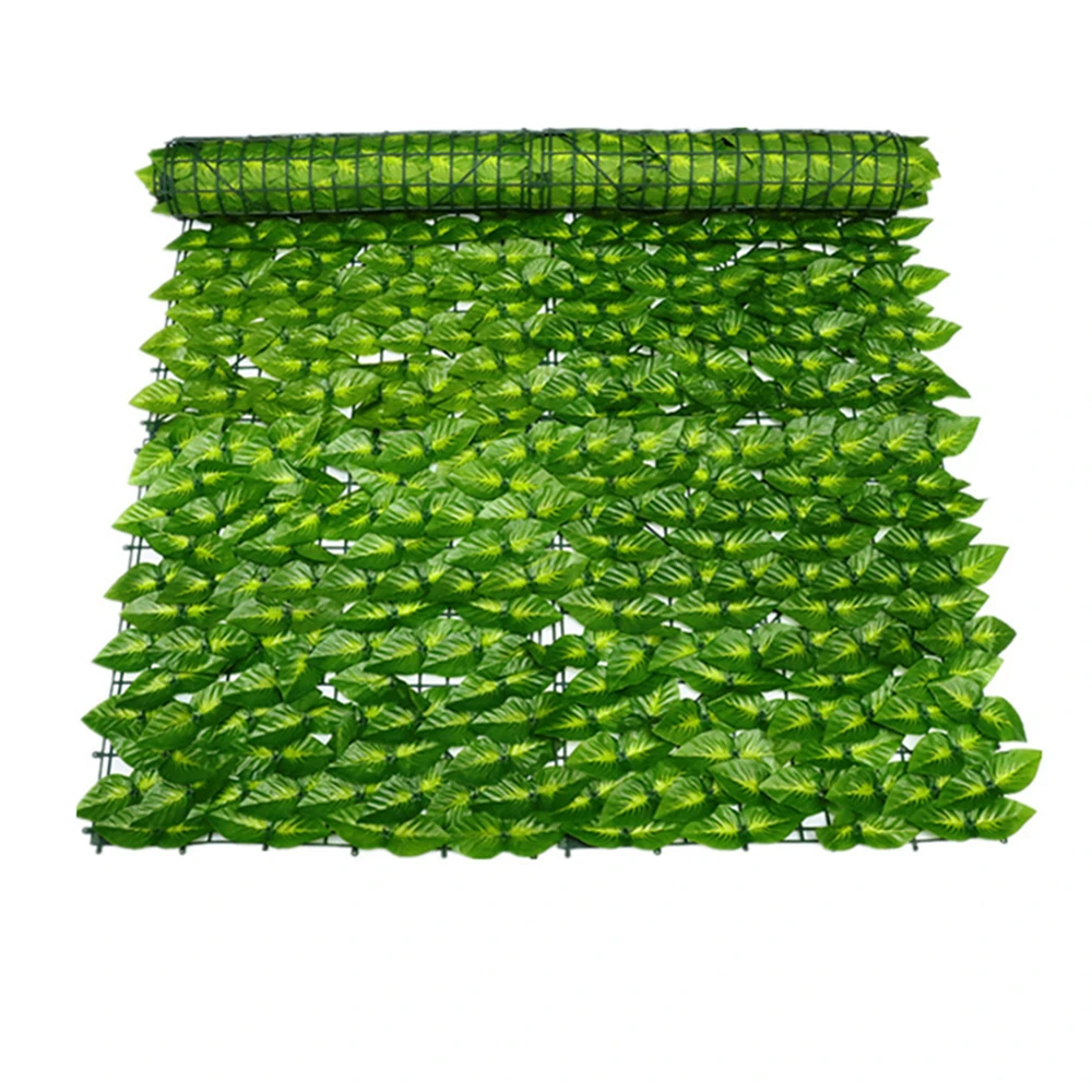 

Искусственные панели для живой изгороди, 3x1 м, искусственные листья для забора, 118x39 дюймов, искусственные листья для домашнего сада, двора, т...