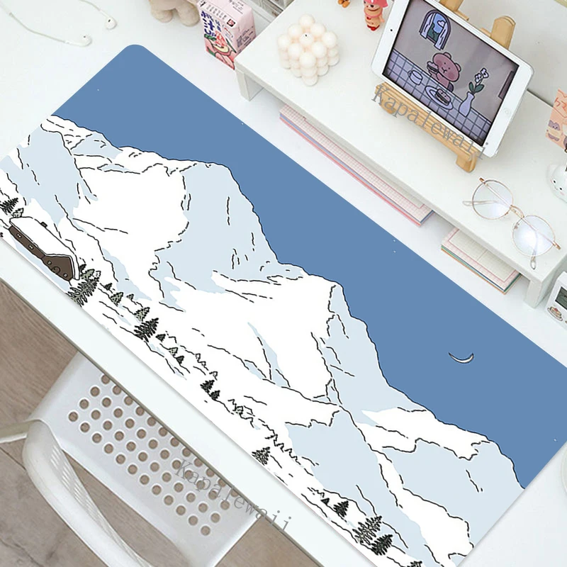 Игровые аксессуары с милыми растениями коврики для мыши компьютерный игровой