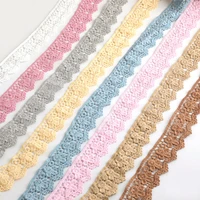 1 meter flowers embroidery water soluble lace 3 5cm race home textile curtain diy decorative accessories lace fabric ribbon