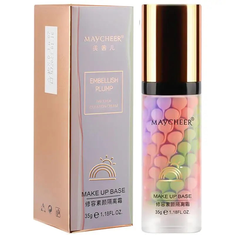 

Foundation Primers Face Primer For Mature Skin Foundation Cream Natural Formula Moisturizing And Concealing Mixable For Oil Dry