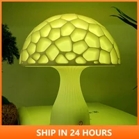 usb 16 colors rgb mushroom lamp silicone touch sensor led dimmable idyllic bedside night light for room decor for christmas 402