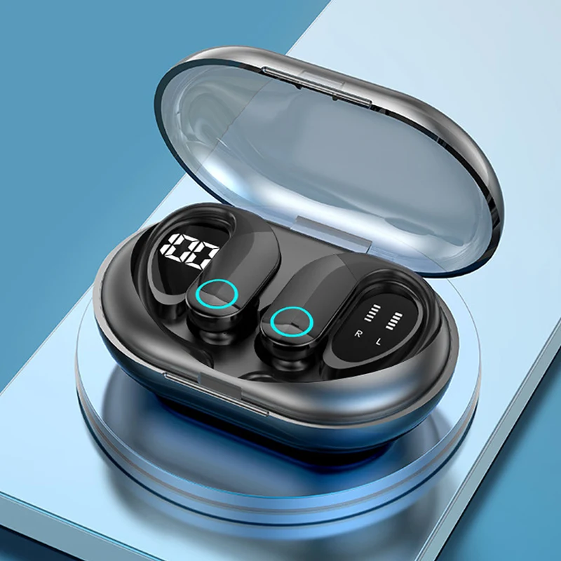 

2023 New Tws Audifonos Bluetooth Wireless Headphones Noise Reduction Stereo Hook Headsets Game Earphone Sport Fone De Ouvido