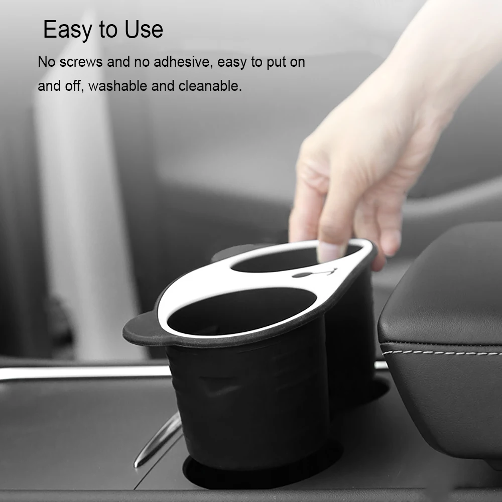 Двойной подстаканник с центральным управлением держатель для напитков