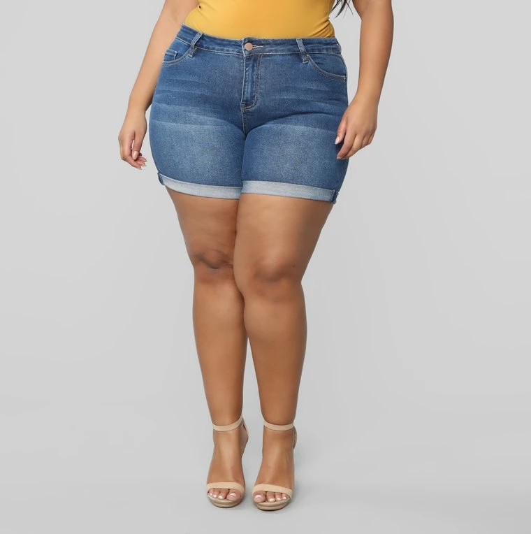 Fashion Casual Loose Stretch Denim Shorts Ladies Jeans Women's Clothing