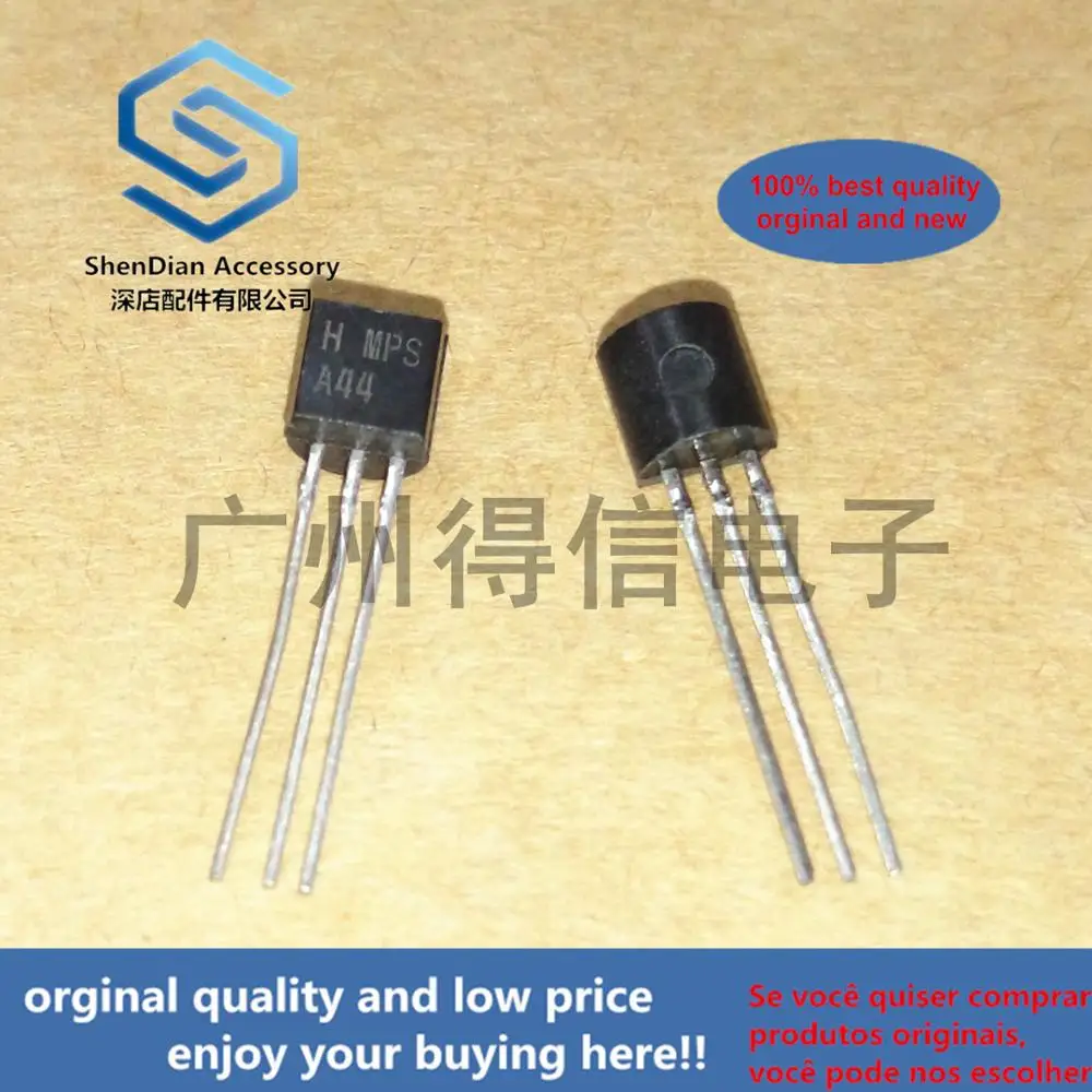 

30pcs 100% orginal new HMPSA44 MPSA44 A44 TO-92 NPN EPITAXIAL PLANAR TRANSISTOR real photo