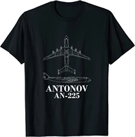 antonov an 225 the largest aircraft in the world blueprint men t shirt short sleeve casual 100 cotton o neck summer tees