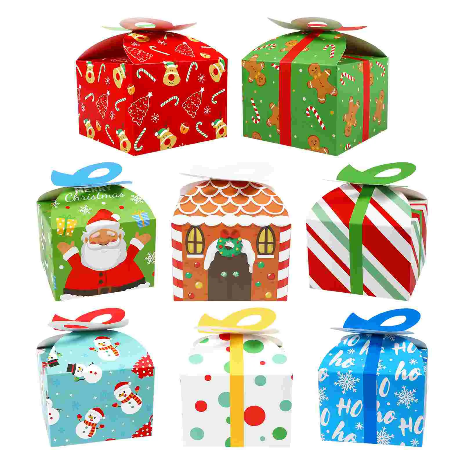 

24pcs Holidays Banquet Boxes Christmas Gift Boxes Christmas Box Ideas Christmas Eve Box Craft Paper Boxes