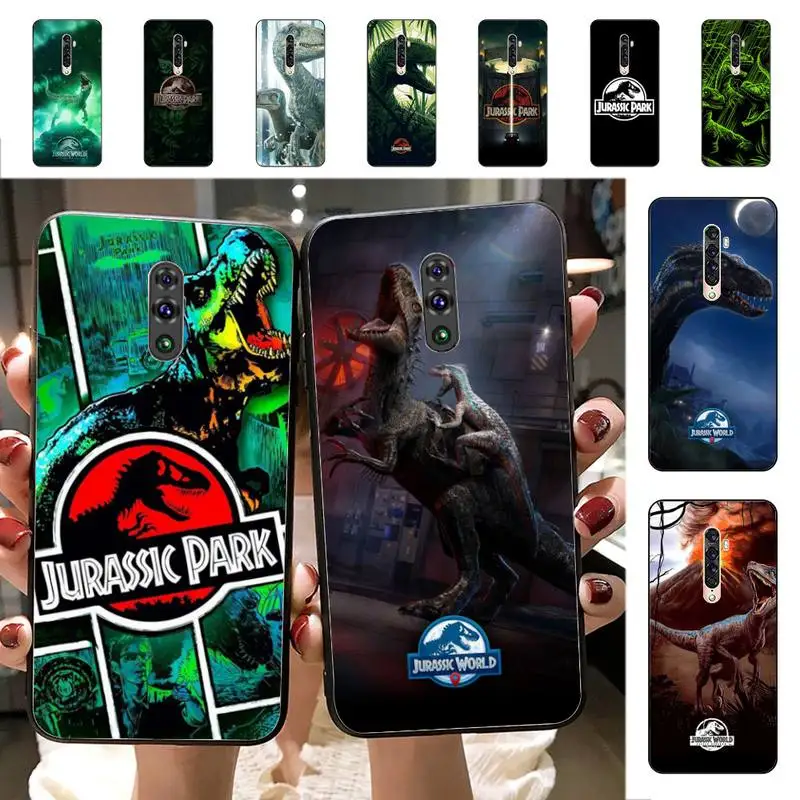 

Jurassic Park Dinosaur Phone Case for Vivo Y91C Y11 17 19 17 67 81 Oppo A9 2020 Realme c3