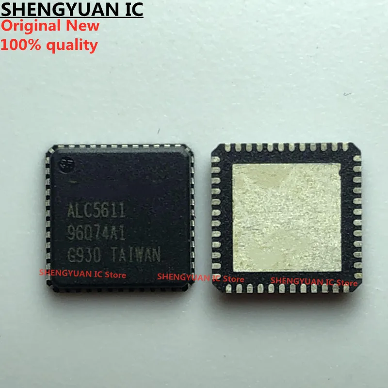 

5 pcs/lot ALC5611 ALC5611-GRT ALC5611-GR QFN-48 AC’97 AUDIO CODEC + TOUCH PANEL CONTROLLER 100% new imported original 100% quali