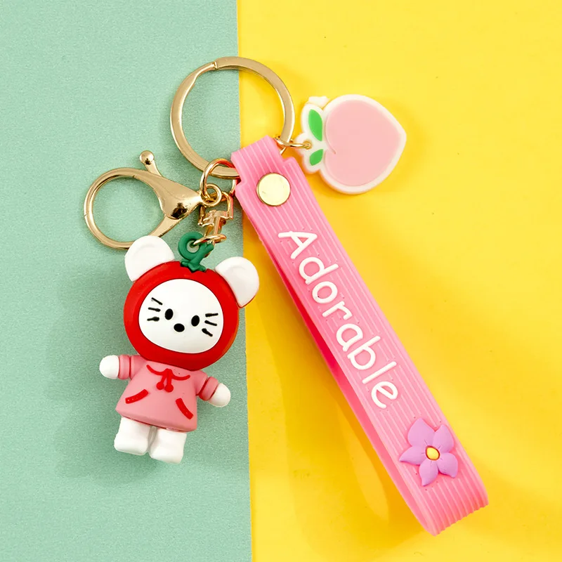 

Disney New Creative Cute Soft Candy Color Milk Tea Drink Keychain Pendant Ornaments Claw Machine