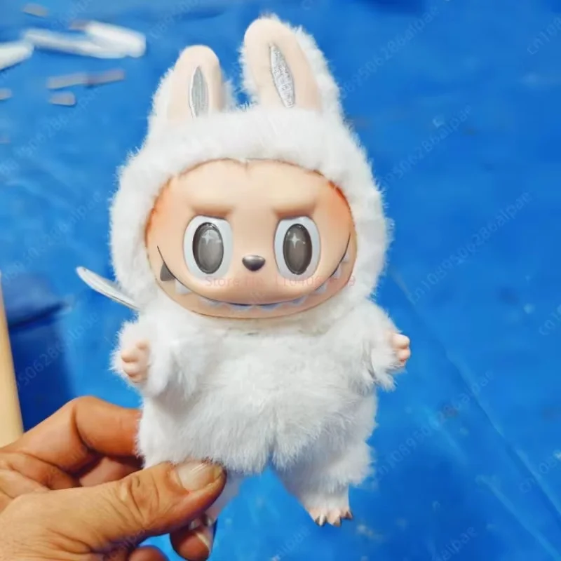 Лидер продаж Monster Labubu Zimomo Angel Diy кукла фигурка виниловая подвеска модель куклы
