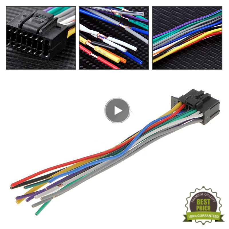 Wire Harness Adaptor For Pioneer 2350 Car Stereo Radio ISO S