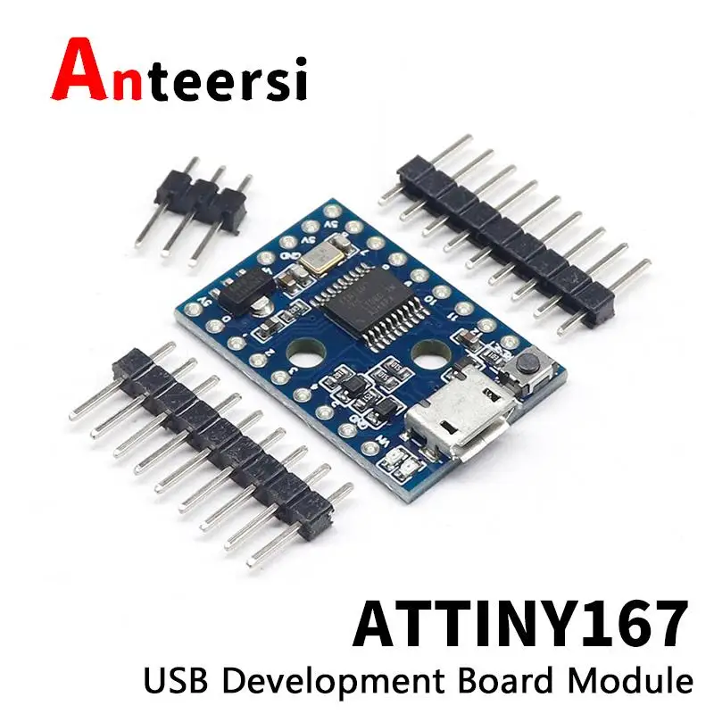 

Digispark Pro kickstarter development board use Micro ATTINY167 module usb