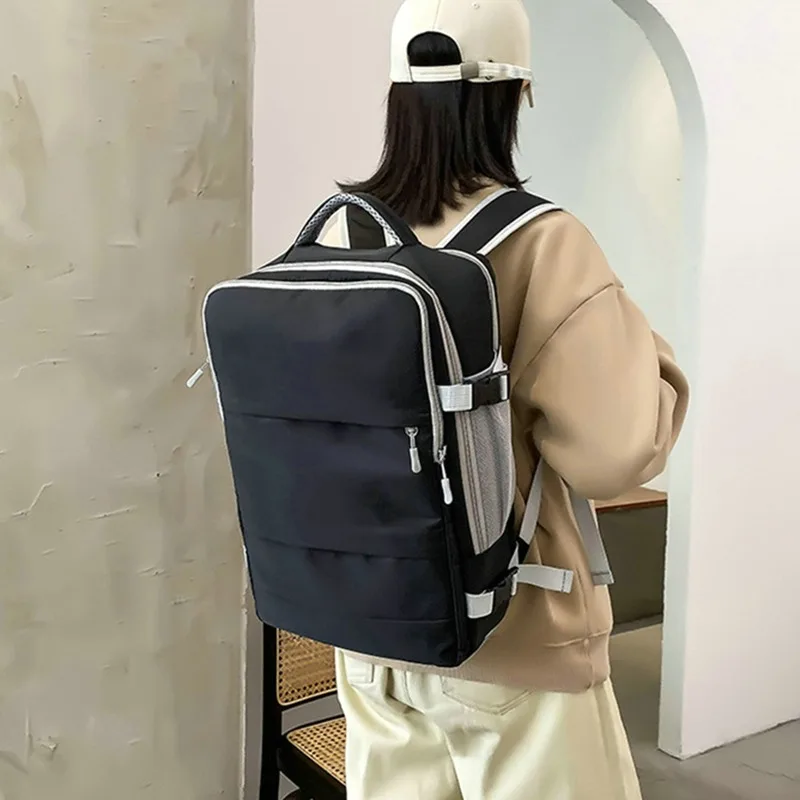 Woman Travel Backpack USB Charging Multifunctional Laptop Anti-Theft Luggage Large Capacity Business Bags Girl Outdoor Sport Bag