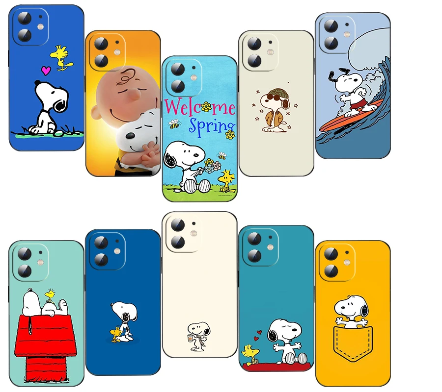 Новый высококачественный мягкий силиконовый чехол Z46 Snoopys для Huawei Y5P Y6P Y8P Y7A Y9A Y6 Y7 Y9