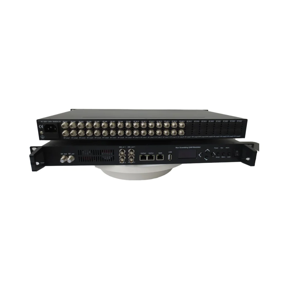 Фото Цифровой FTA-тюнер Dibview 16 1 с модулятором QAM и скремблером для DVB-C, DVB-T, RF-модулятор для DVB-S2X/S2/S (T/T2/ATSC/ISDB-T) для радио- и телевещания №2