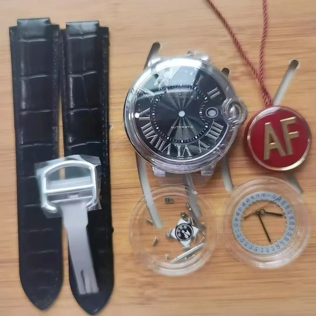 Мужской синий воздушный шар 2824 ST5000 диаметр механизма 42 мм сапфировое стекло