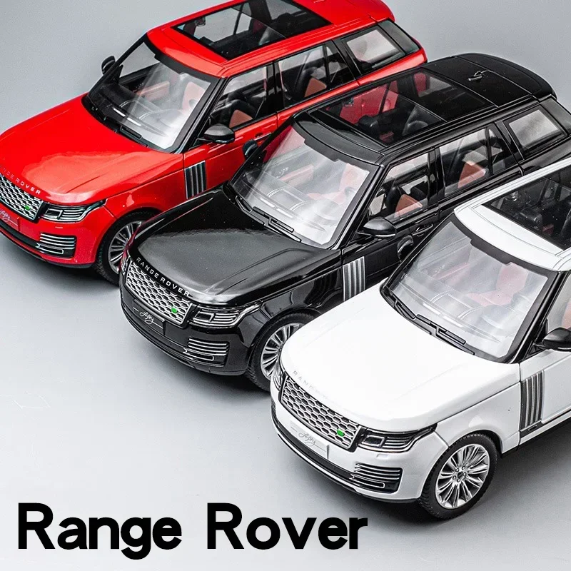 Большой 1:18 Land Rover Range Suv внедорожник модель автомобиля из сплава отлитый под