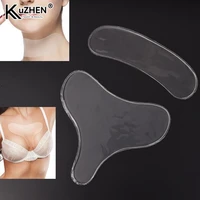 reusable anti wrinkle stickers neck wrinkles remover silicone anti microgroove removal chest wrinkle pads body skin care patch