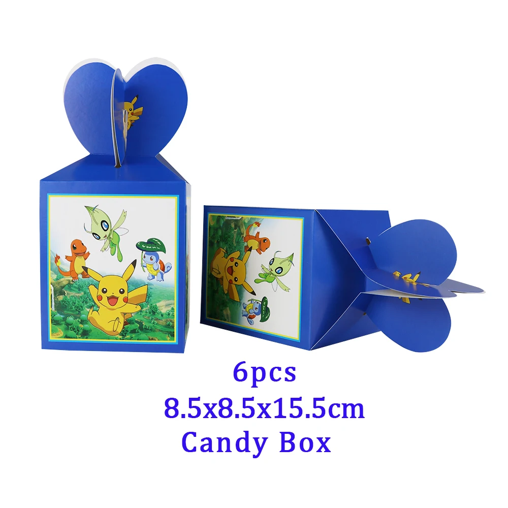 Чехол с изображением покемона для украшения дня рождения |