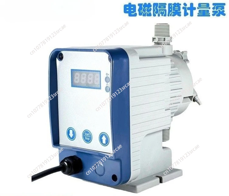 Электромагнитный мембранный дозирующий насос 1-20 л/ч Дозирующий для кислотного