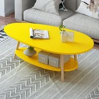 oval nordic luxury coffee tables modern design center acrylic coffee tables mesa lateral mesa de centro de sala home furniture
