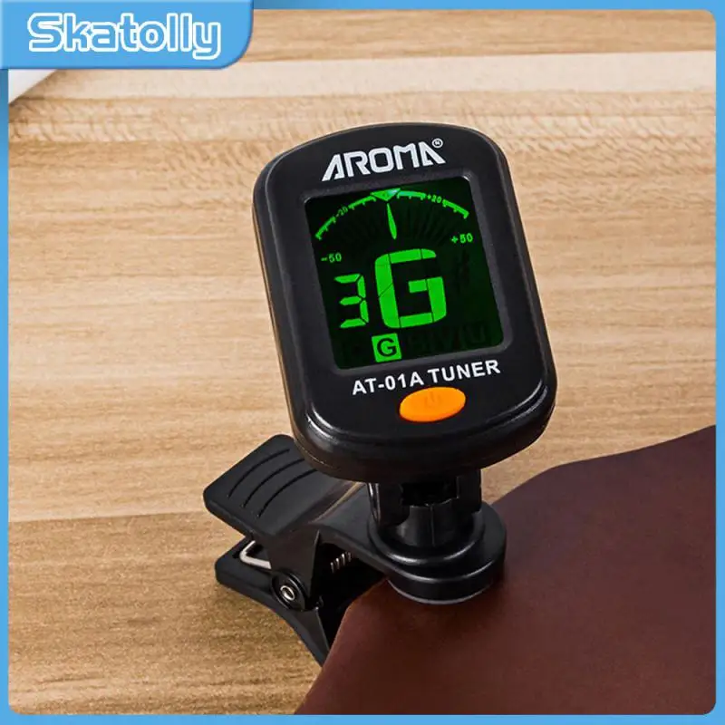 

Ukulele Bass Violin Twelve Average Rate Electronic Tuner Tuner Lcd Display Switchable Guitar Electronic Tuner Electric Tune