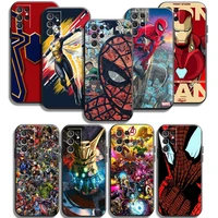 marvel iron man phone cases for samsung galaxy a31 a32 a51 a71 a52 a72 4g 5g a11 a21s a20 a22 4g funda soft tpu