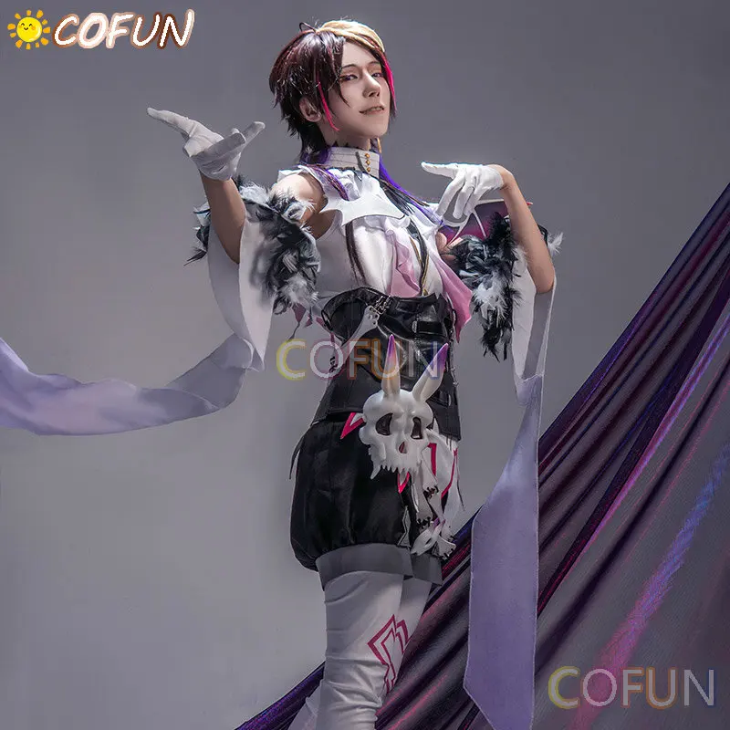 Костюм для косплея COFUN аниме VTuber Nijisanji Shu yамино боевая униформа унисекс