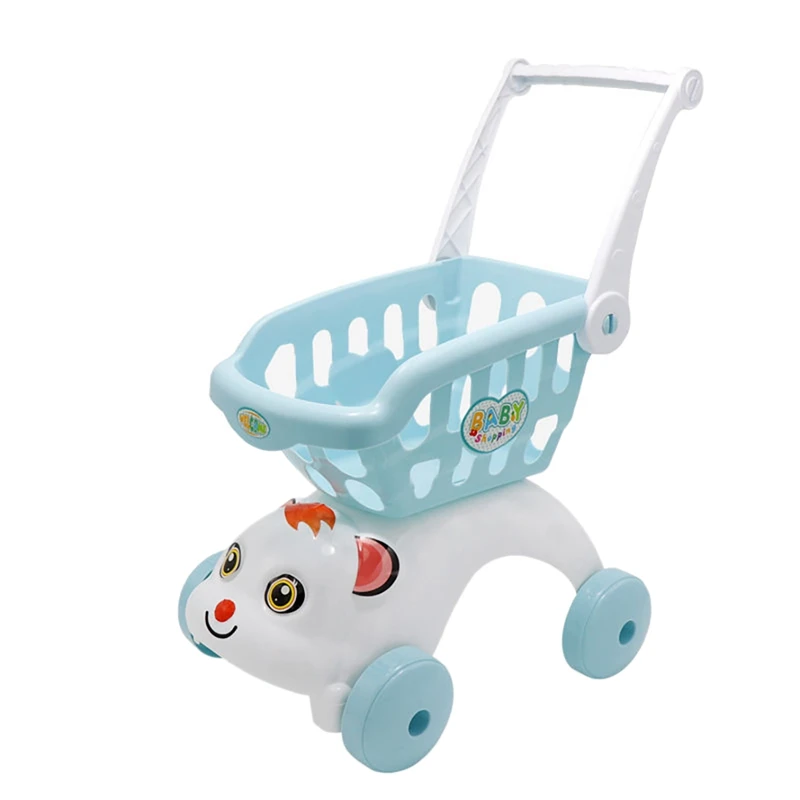 

Children's Simulation Cashier Supermarket Shopping Cart Play Home Supermarket Supermarket Trolley Baby Kitchen Toy