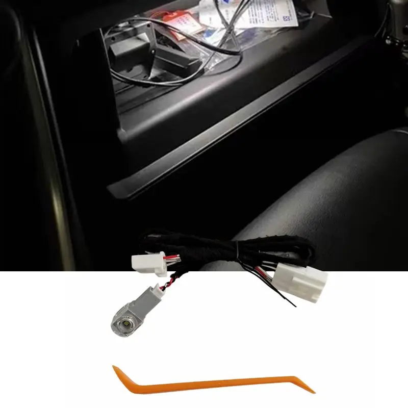 1x внутренняя белая светодиодная лампа Canbus для перчаточного ящика toyota rav4 xa50 2019-2024