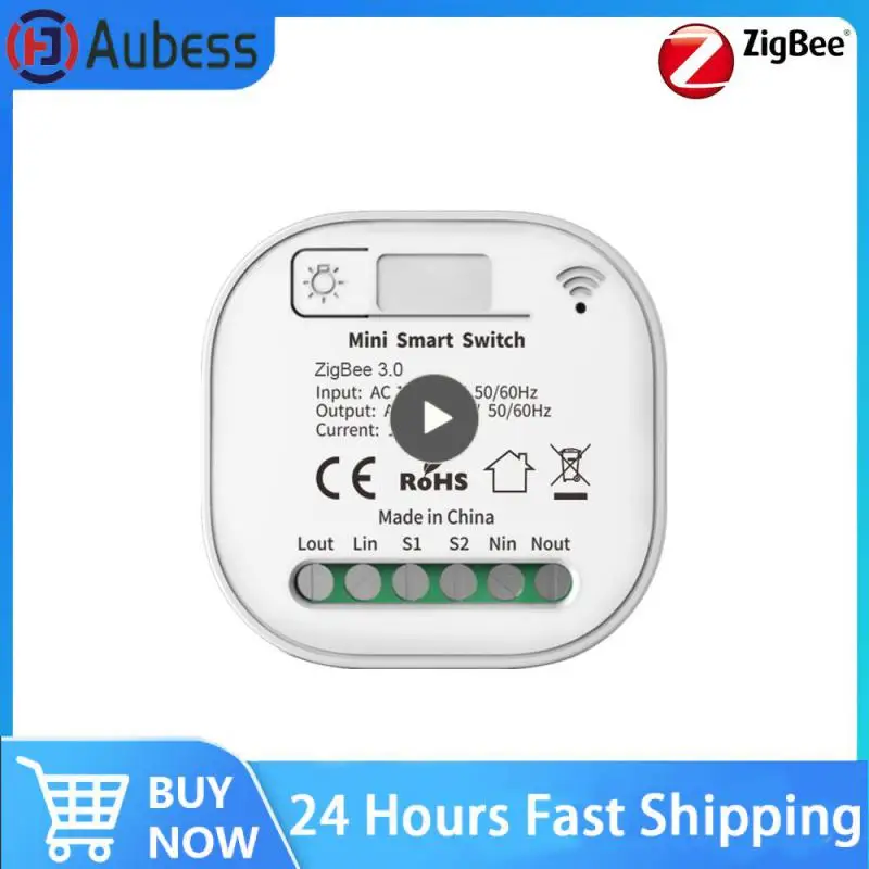 

2/3/5PCS Timing Tuya Zigbee Switch Smart Life Diy Switch Voice Control Smart Home Automation Breaker Smart Life App Countdown