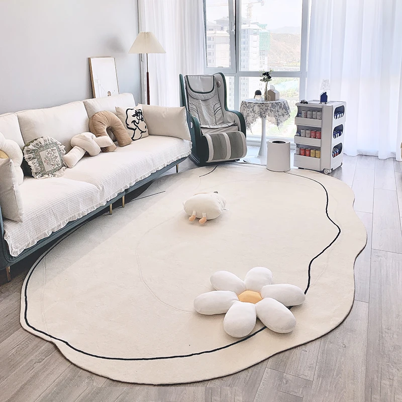 

Скандинавские плюшевые ковры INS, большие коврики для гостиной, нескользящий детский коврик для игры, мягкий прикроватный коврик, alfombra