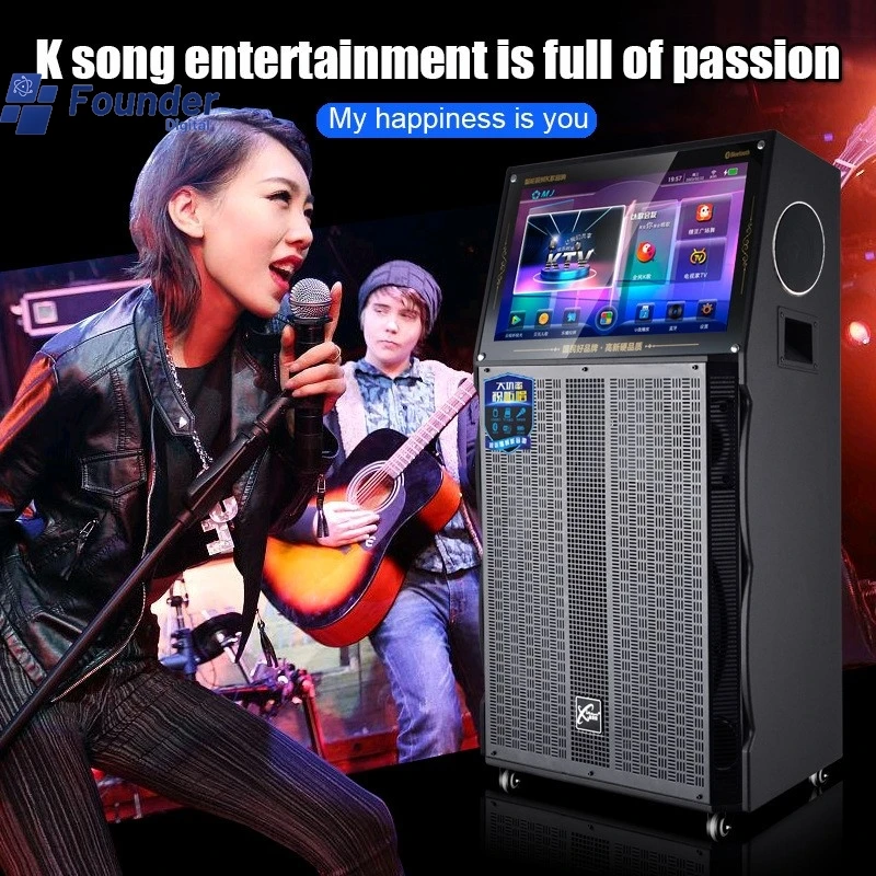 3C основатель уличная звуковая система с дисплеем для караоке высокомощная Bluetooth