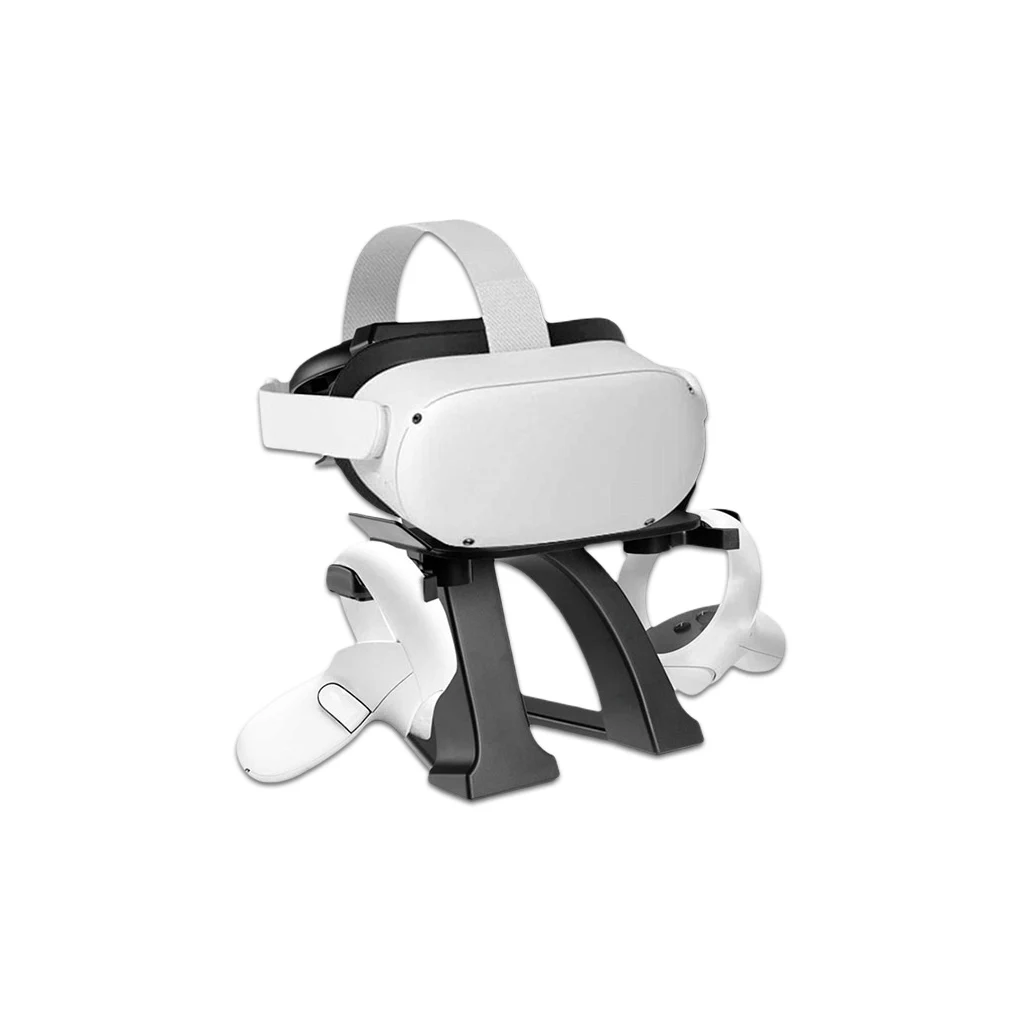 

VR Headset Holder Desktop Controllers Stand Station