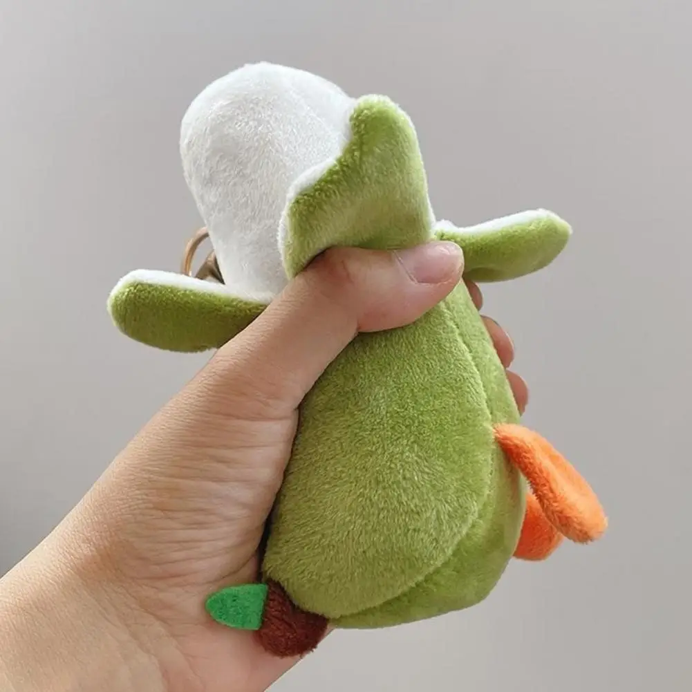 

Симпатичная плюшевая подвеска-брелок в виде мультяшной утки, кукла, подарок с защитой от деформации