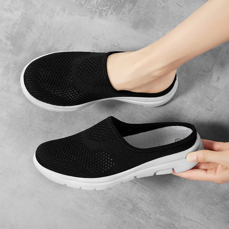 2020 Women Shoes Spring Casual Breathable Flying Woven Women Shoes Light Flat Shoes Women Casual Sneakers Flats Ladies Shoes