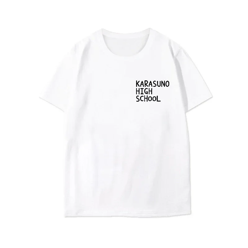 Фото Аниме Хайкю!! Футболка Aoba Josai Hinata Shoyo, костюмы для косплея Karasuno Tobio Kageyama, волейбольные топы с короткими рукавами, хлопок №5