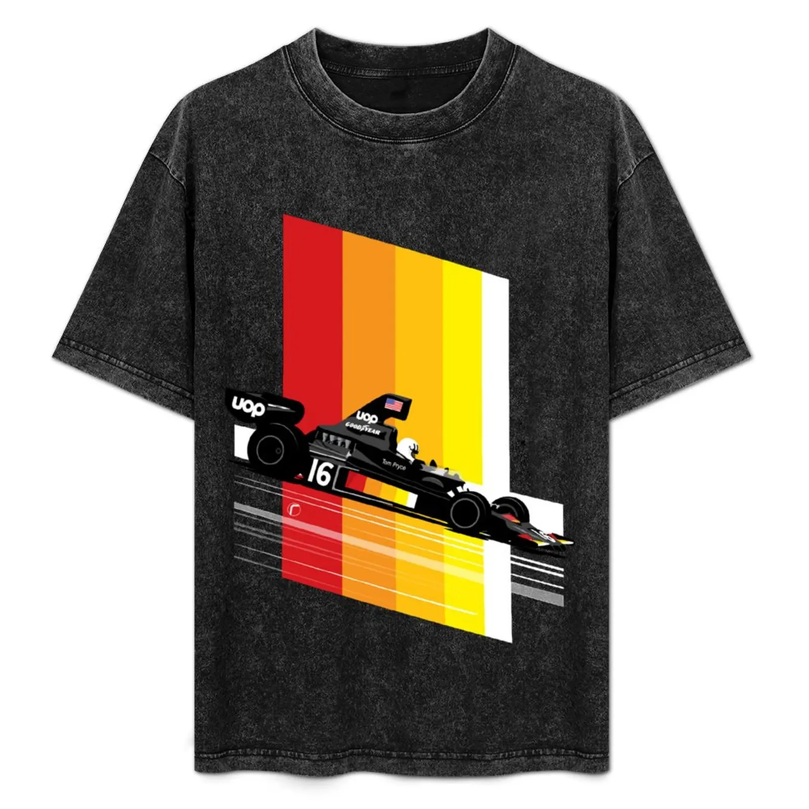 Футболка Tom Pryce Shadow DN5 футболка с таможенным дизайном короткими рукавами мужская