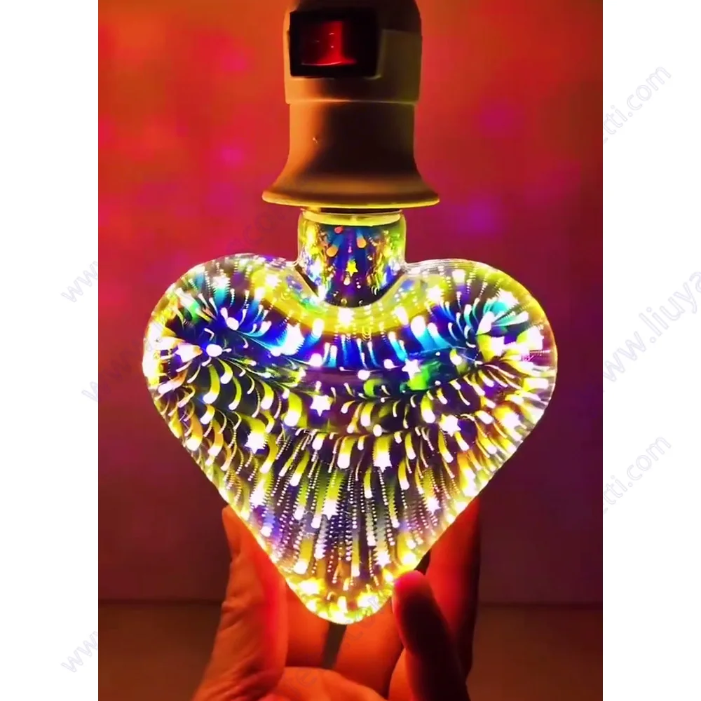 

Звездный фейерверк 3D LED лампа E27 getyourreal