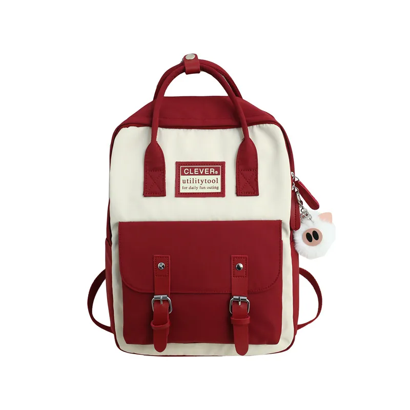 Нейлоновый женский рюкзак JULYCCINO карамельных цветов, водонепроницаемые школьные ранцы для девочек-подростков, рюкзак в стиле пэчворк, женск...