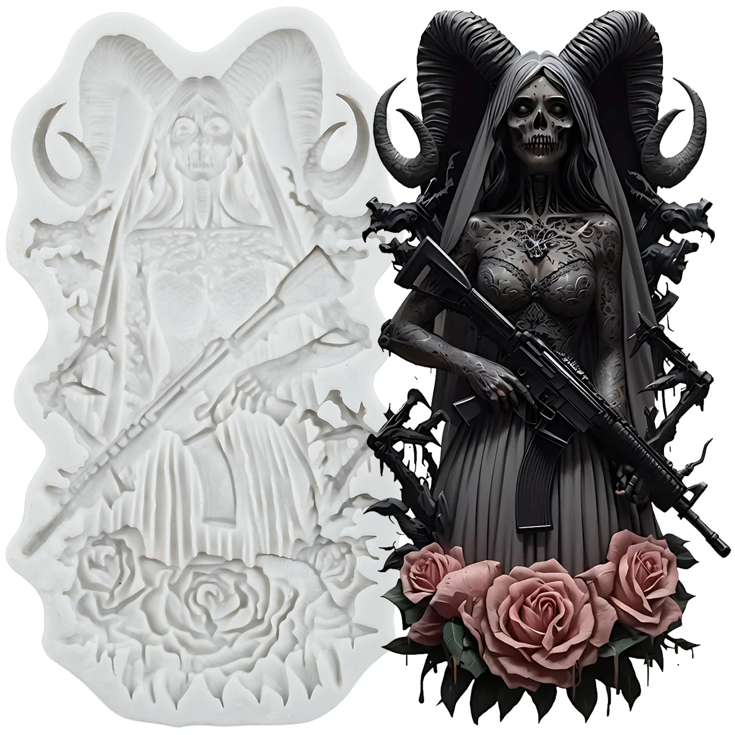 

Силиконовые формы для торта Mujiang, женский демон