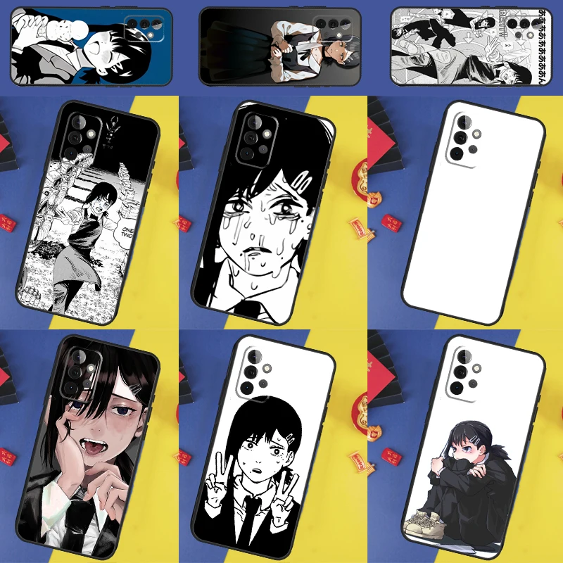 Чехол для телефона Kobeni Higashiyama цепная пила для Samsung Galaxy A54 A34 A14 A53 A33 A13 A23 A73 A50 A51 A71 A12 A22 A32 A52