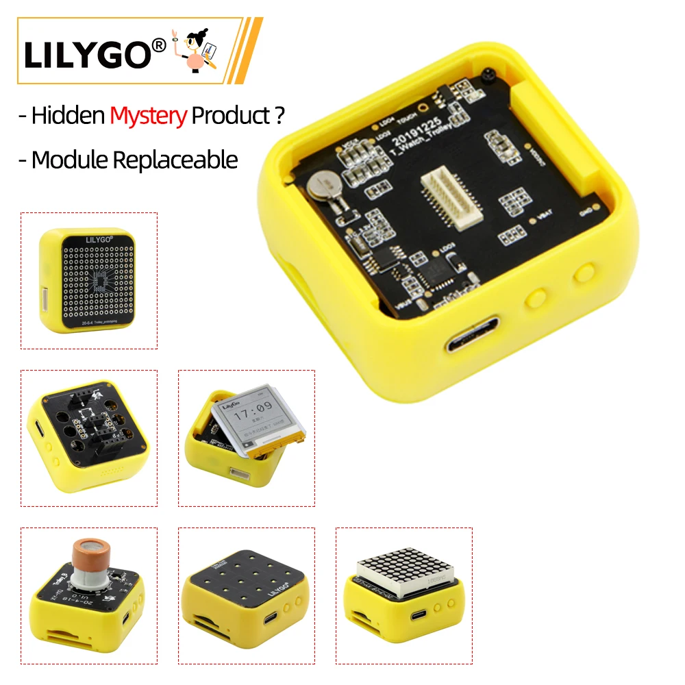 

LILYGO® TTGO T-Block ESP32 беспроводной модуль WiFi Bluetooth совместимая многофункциональная программируемая сборная макетная плата