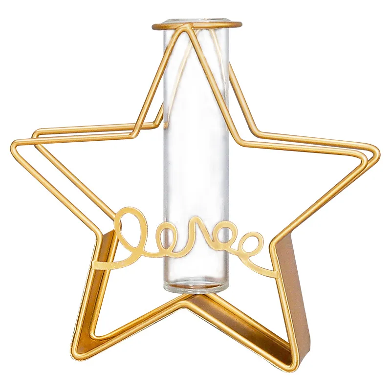 

Скандинавский светильник, роскошное кавайное кованое железо, геометрическое гидропонное подвесное украшение, креативный домашний настенн...