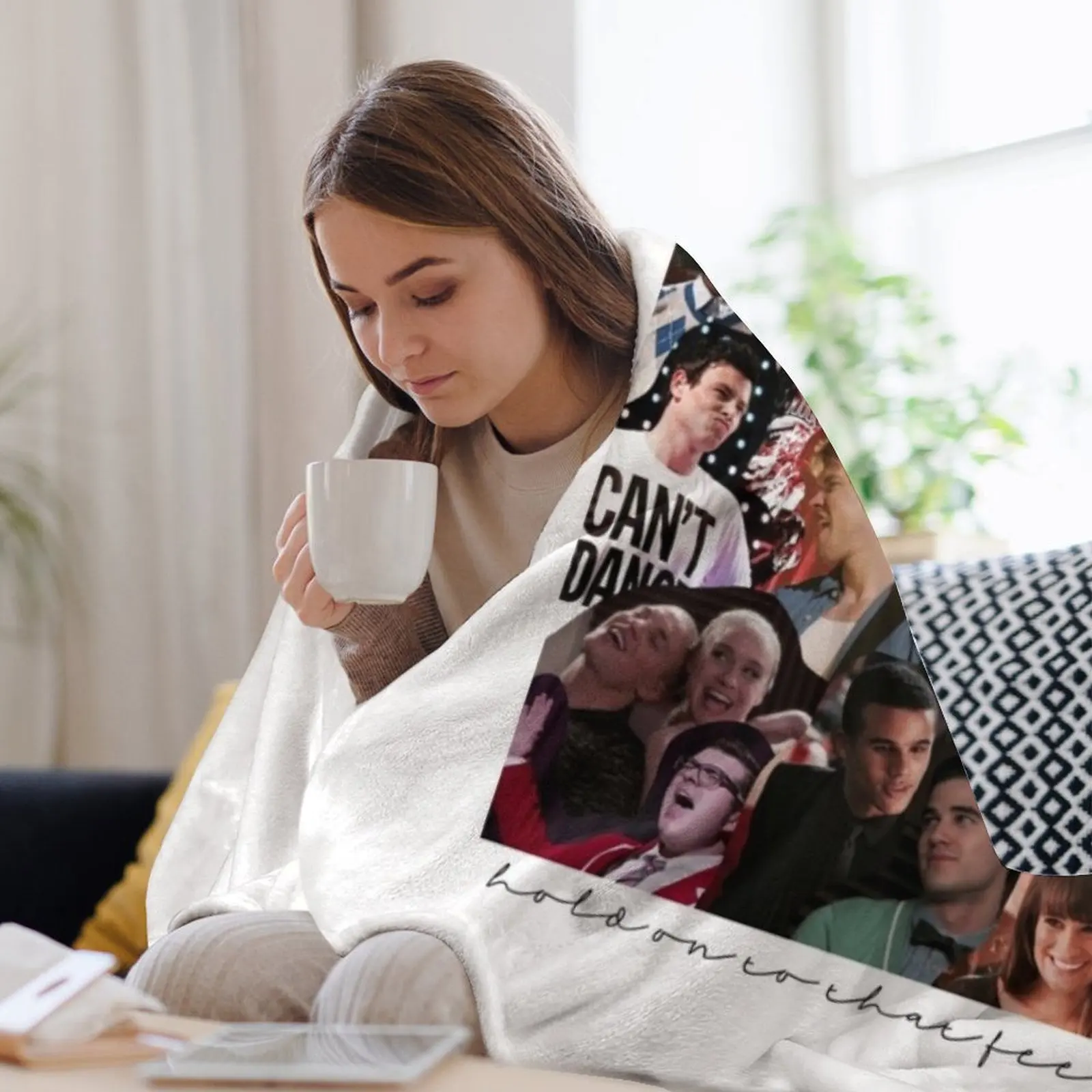 Одеяло Glee Collage для зимы одеяла спальных мешков