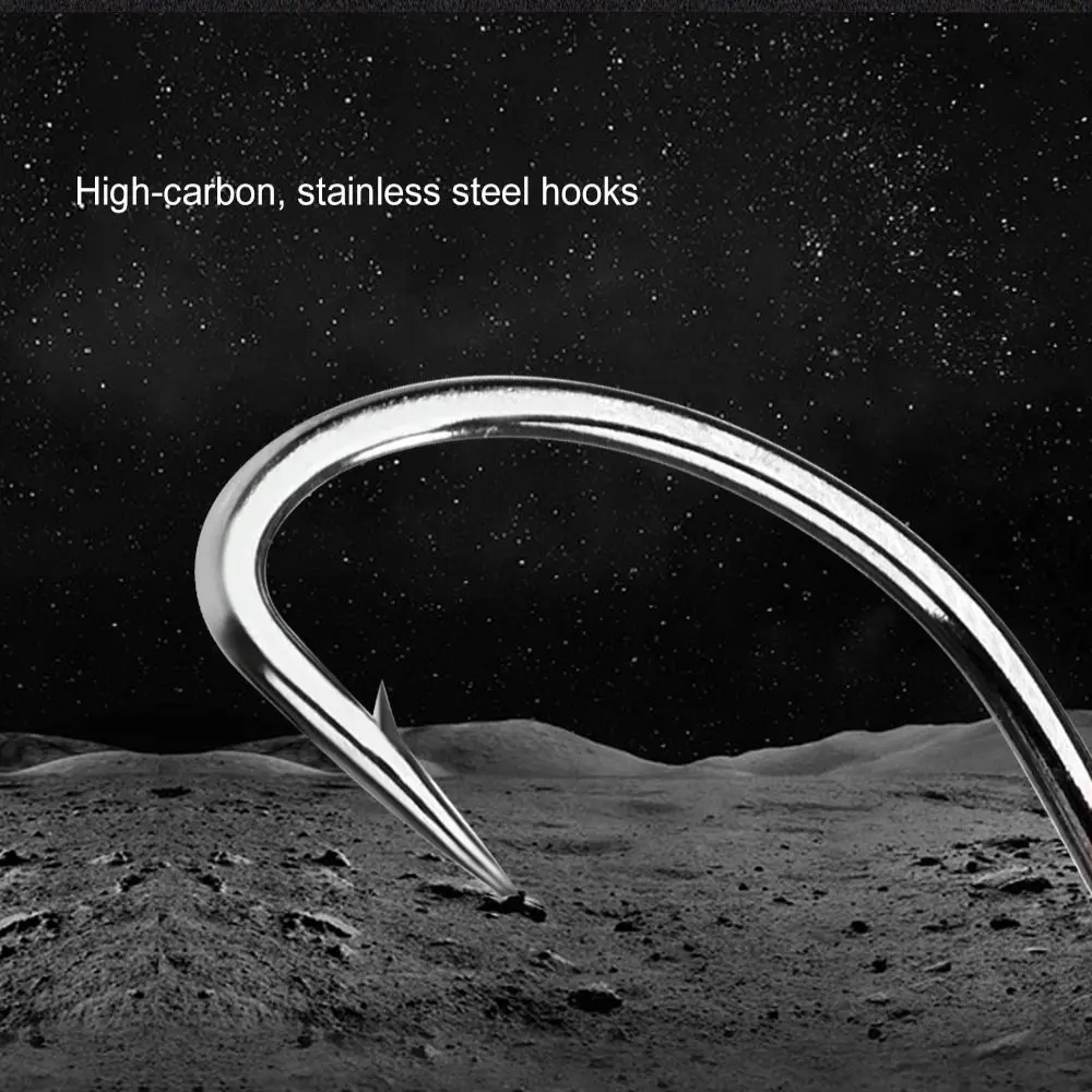 6-8 шт. готовые крючки для ловли карпа 18 5 см 30-60 фунтов 2/4/6/8 #