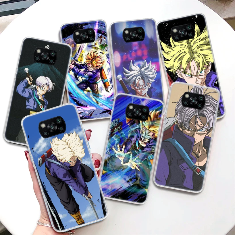 

Dragon Ball Trunks Coque Phone Case For Xiaomi Poco X3 Nfc X4 M3 M4 Pro M2 F3 F2 F1 Mi Note 10 A1 A2 A3 Lite CC9E Soft Cover