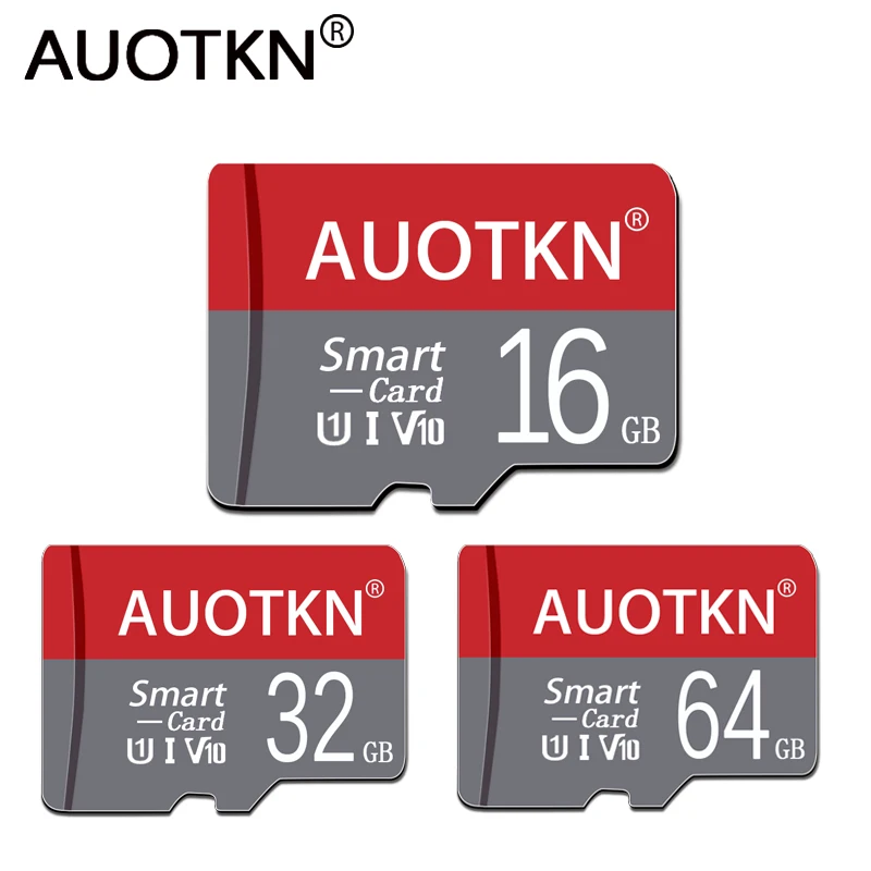 

Карта памяти Micro TF/SD, 8 ГБ, 16 ГБ, 32 ГБ, 64 ГБ, 128 ГБ